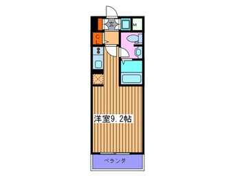 間取図 レジュ－ルアッシュ天神橋