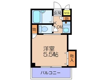 間取図 ステイトリー川口屋