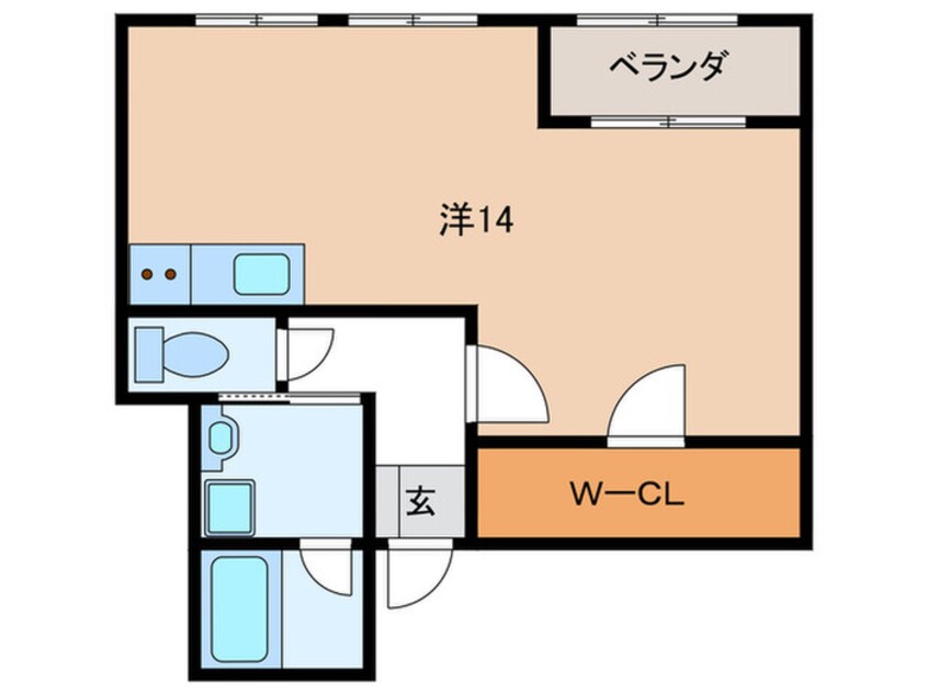 間取図 ジョイフル福田