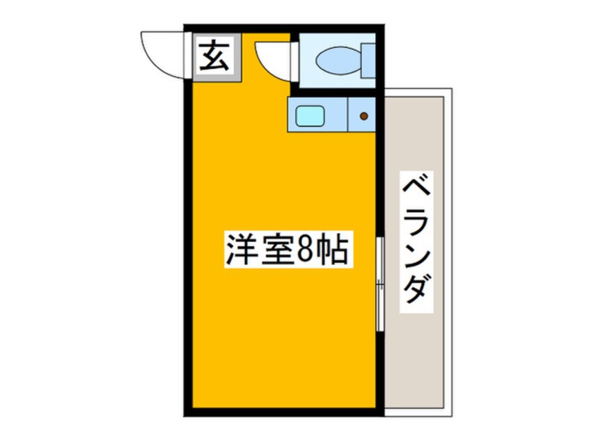 間取図 アクニ・コーポ