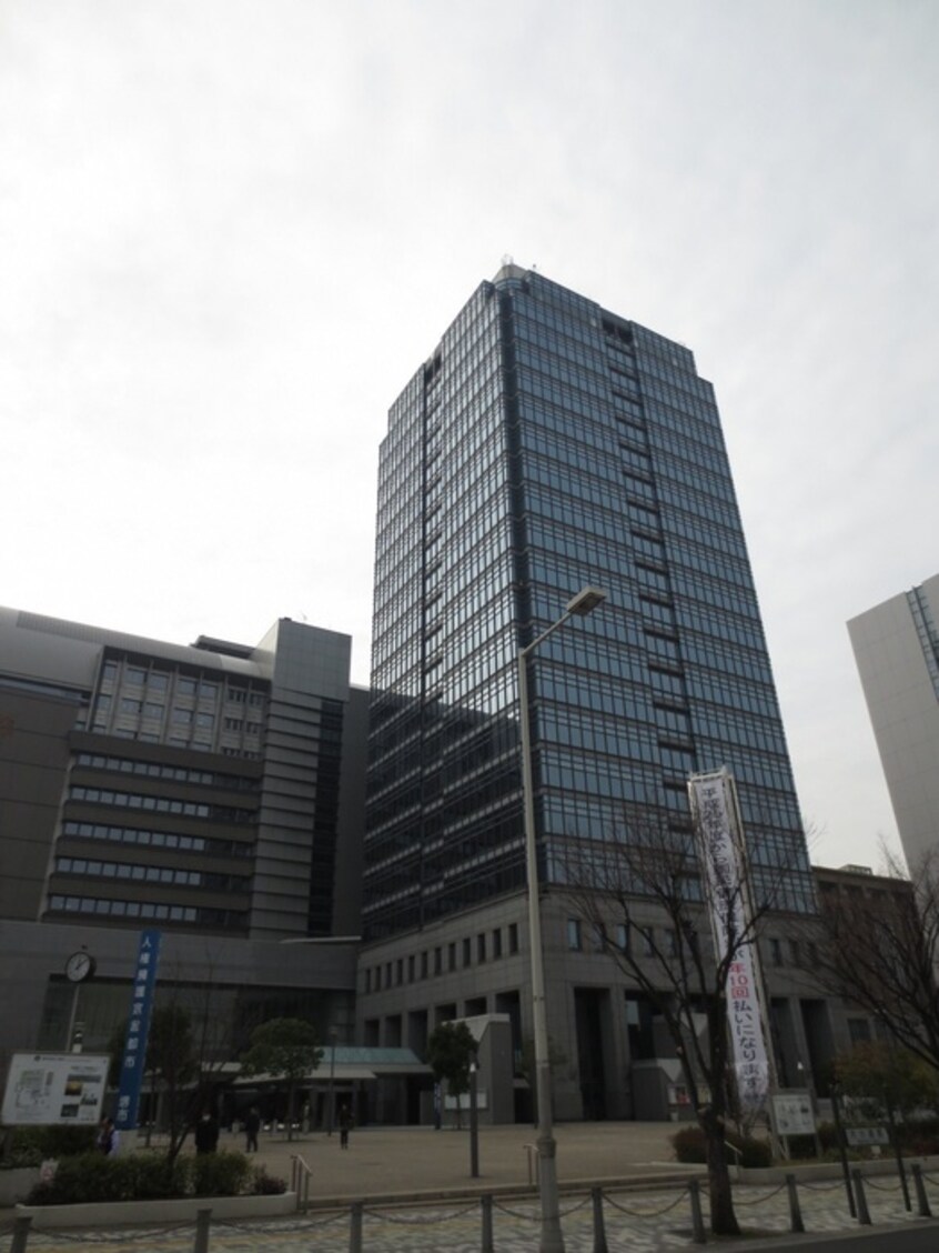 市役所(役所)まで1100m アクニ・コーポ