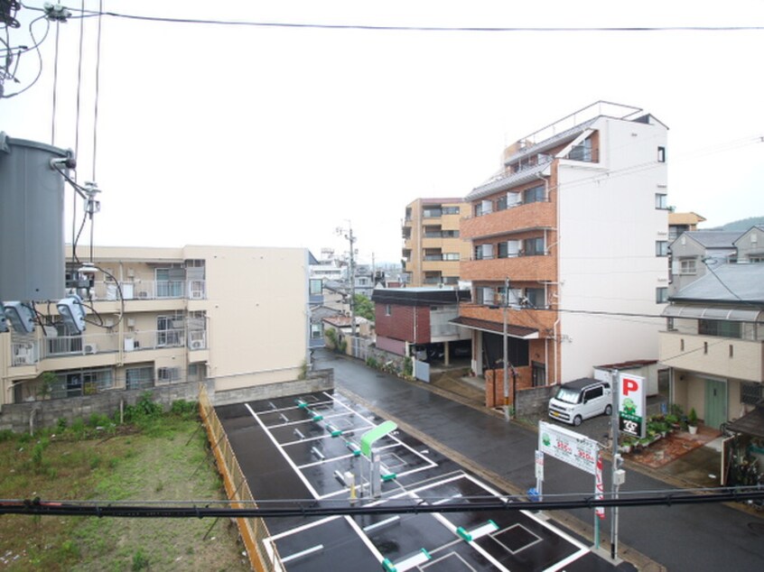 室内からの展望 セントラル一乗寺