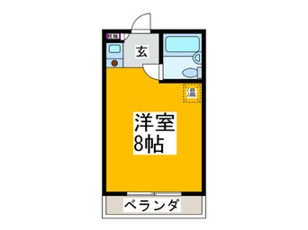 間取図 ハイツ加賀