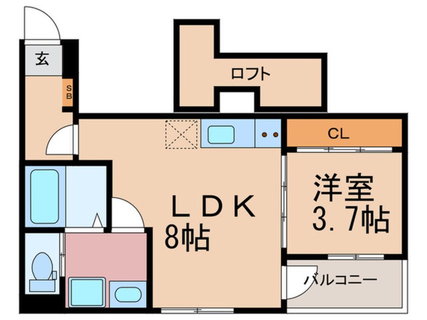 間取図 グランバレー