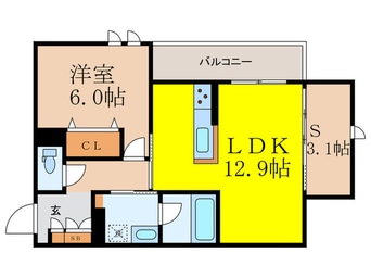間取図 シャーメゾン　リアン