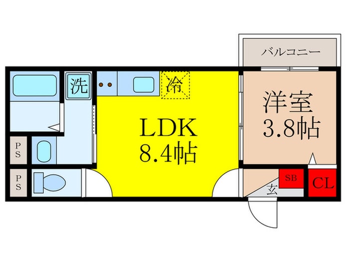 間取り図 仮)MAXIV　CITY　大阪吹田