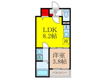 間取図 仮)MAXIV　CITY　大阪吹田