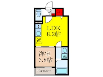 間取図 仮)MAXIV　CITY　大阪吹田