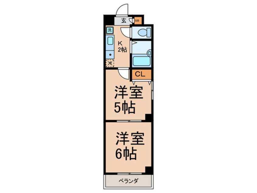 間取図 堀川岡本ビル