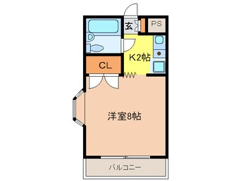 間取図 プラザカワバタ