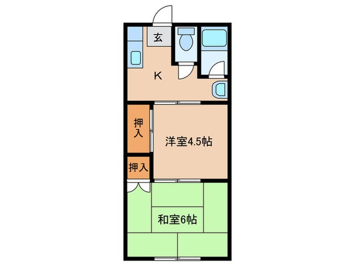 間取り図 ヴィラ西野