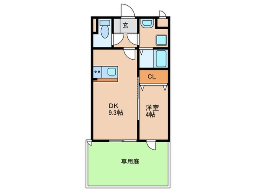 間取図 ルポゼN6