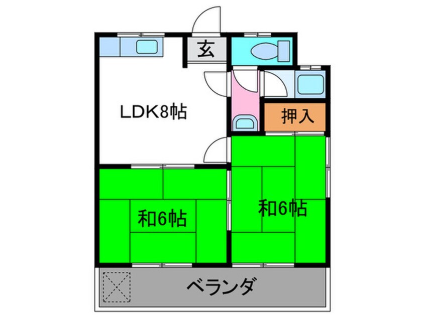 間取図 第２京洛