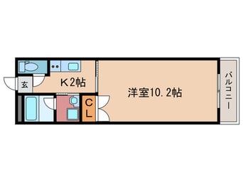 間取図 エリーフラッツ京町