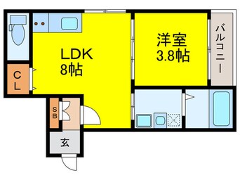 間取図 GRANDIR浅香山