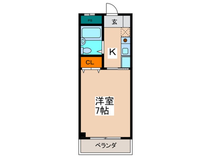 間取図 グレイスフル山本