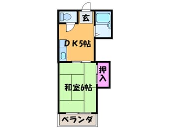 間取図 グランドハイツカワハラ