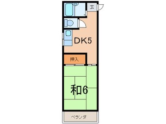 間取図 グランドハイツカワハラ