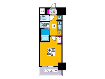 間取図 ｴｽﾃﾑｺｰﾄ大阪WEST(1002)