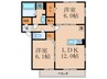 レジェーロ 2LDKの間取り