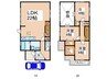 唐国町１丁目戸建 2LDK+Sの間取り