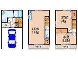 枚方市長尾元町3丁目貸家