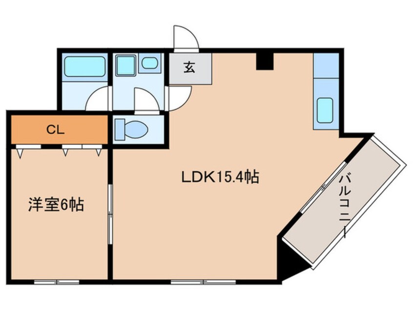 間取図 大拓ハイツ１２