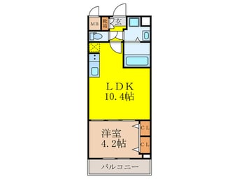 間取図 スプランディッド新大阪Ⅵ