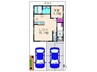 梶原イースト 1LDKの間取り