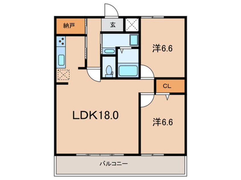 間取図 ロイヤルメゾン岡本