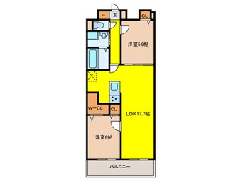 間取図 ＥＸＣＥＥＤ箕面
