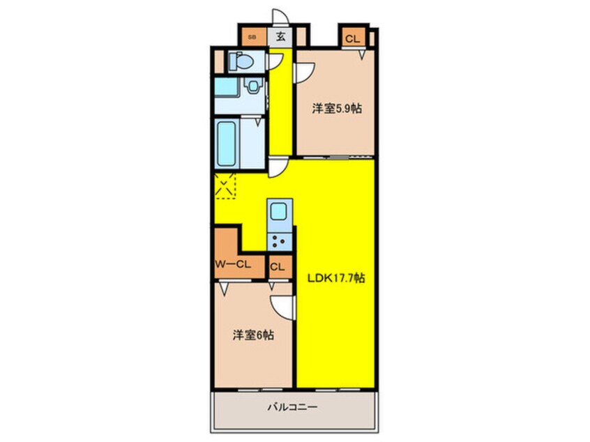 間取図 ＥＸＣＥＥＤ箕面