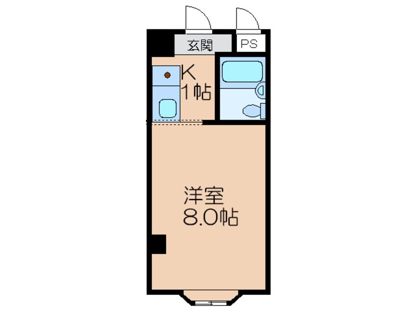 間取図 サンパレス吉松