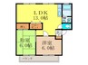リオラムールⅡ 2LDKの間取り