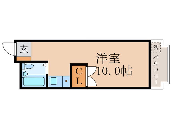 間取り図 ア－クヒルズ桃山