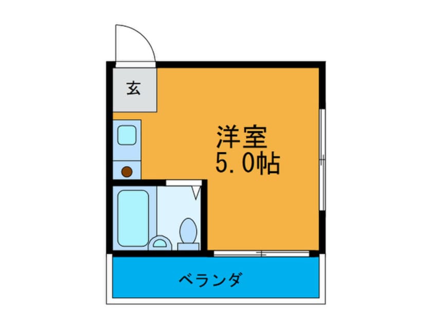間取図 ハイツ青木