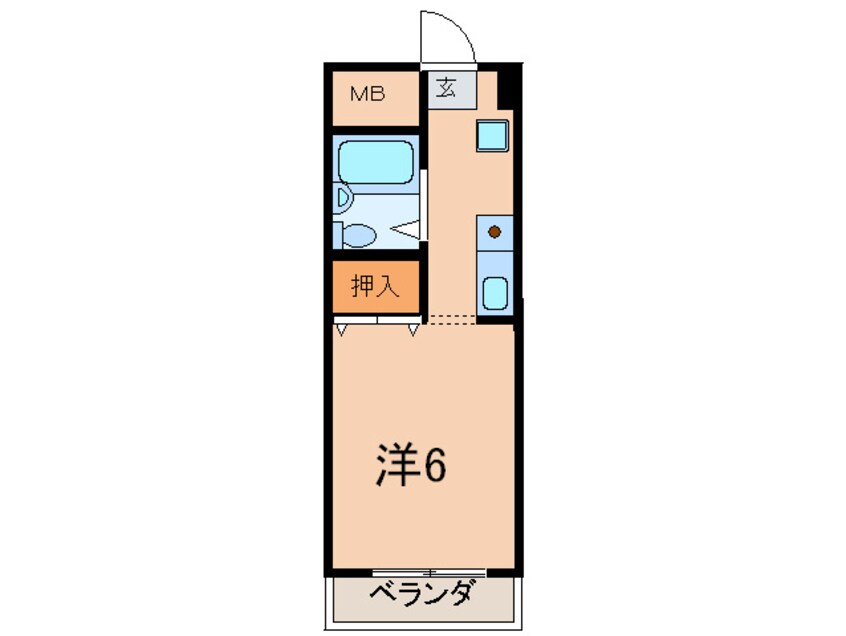 間取図 サリュー塚口