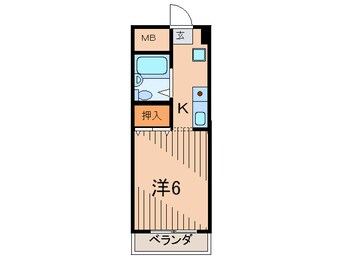 間取図 サリュー塚口
