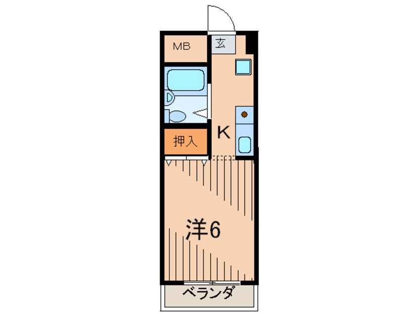 間取図 サリュー塚口