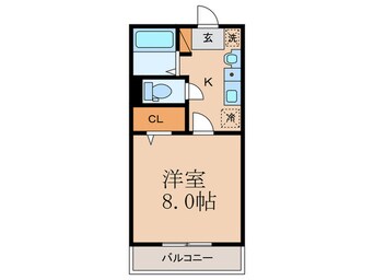 間取図 ウィングヒルズ笠山2号棟