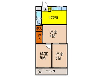 間取図 ソリッソ畦野