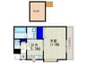 Aventa（アヴェンタ） 1DKの間取り