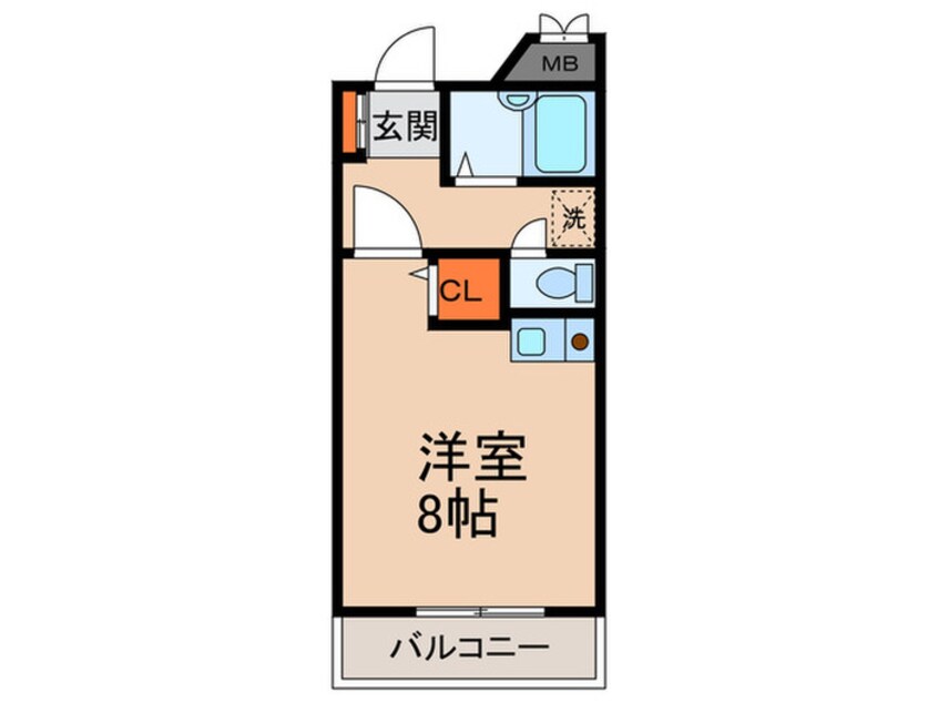 間取図 マルキュウビル