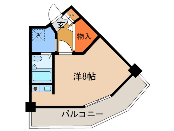 間取り図 マルキュウビル