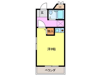 間取図 マルキュウビル