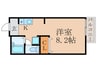 ハイツフィールド 1Kの間取り