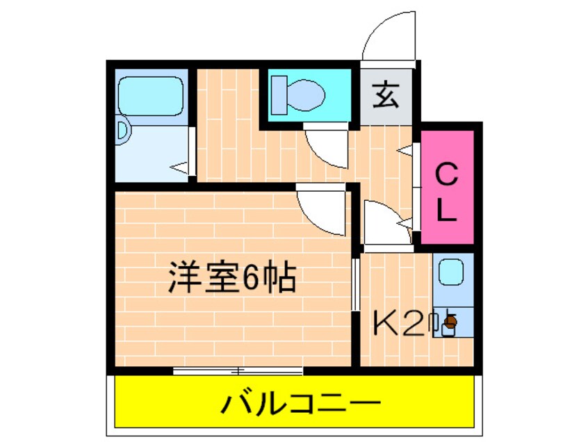 間取図 エタ－ナルスライブ