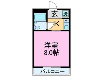 間取図 ニューヒル高塚