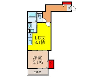 間取図 仮)高槻市古曽部町共同住宅