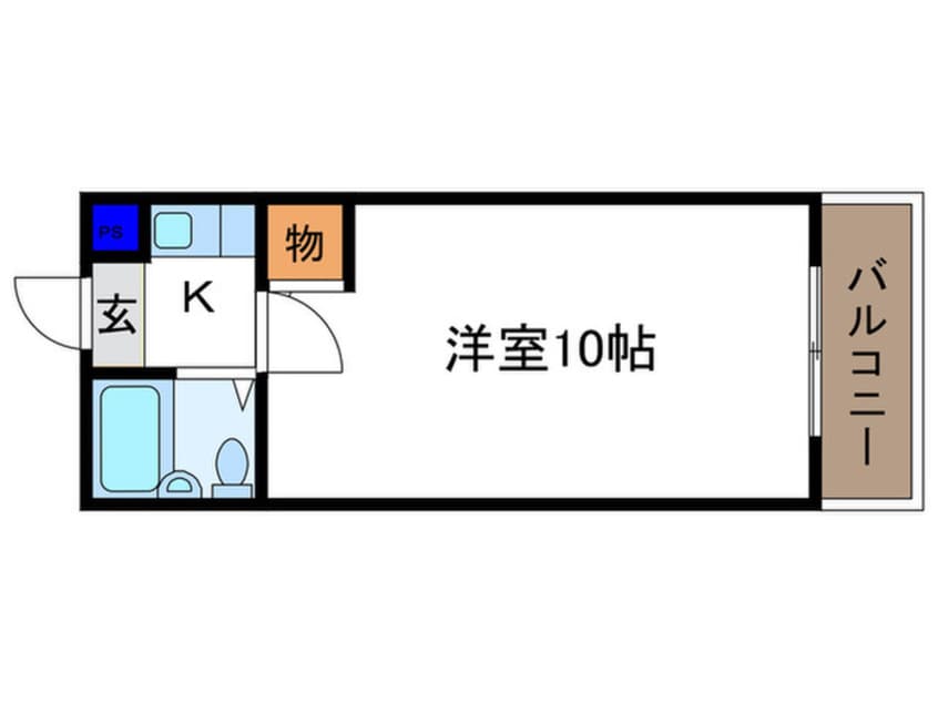 間取図 ベルメゾンアルヴェ